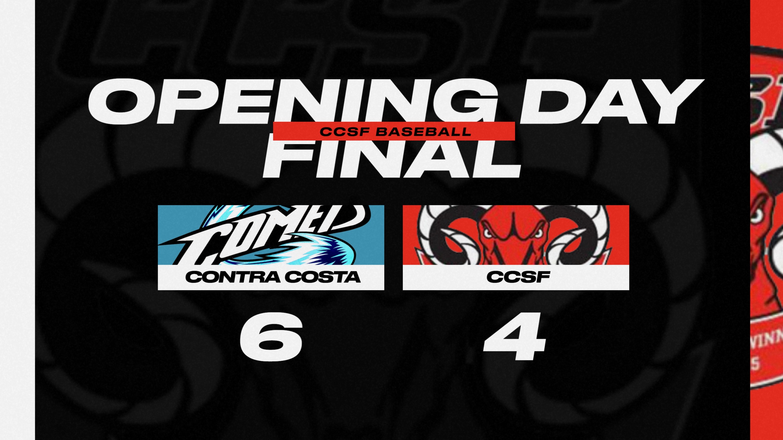 Rams edged in season opener vs. Contra Costa