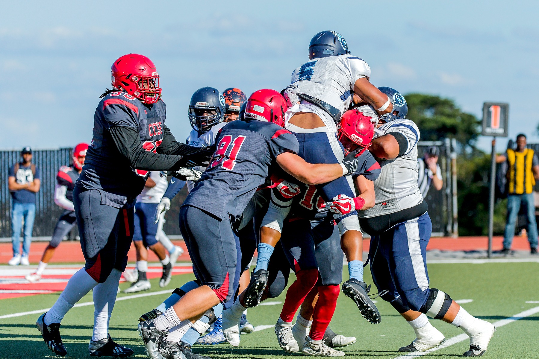 Rams defense holds Comets to 225 yards of offense