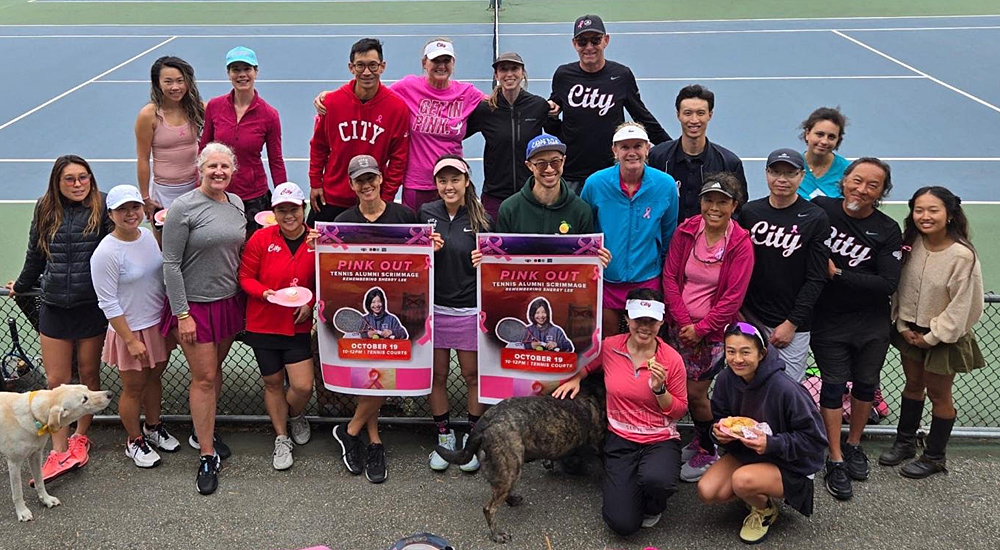 CCSF Women&rsquo;s Tennis team honors Sherry Lee